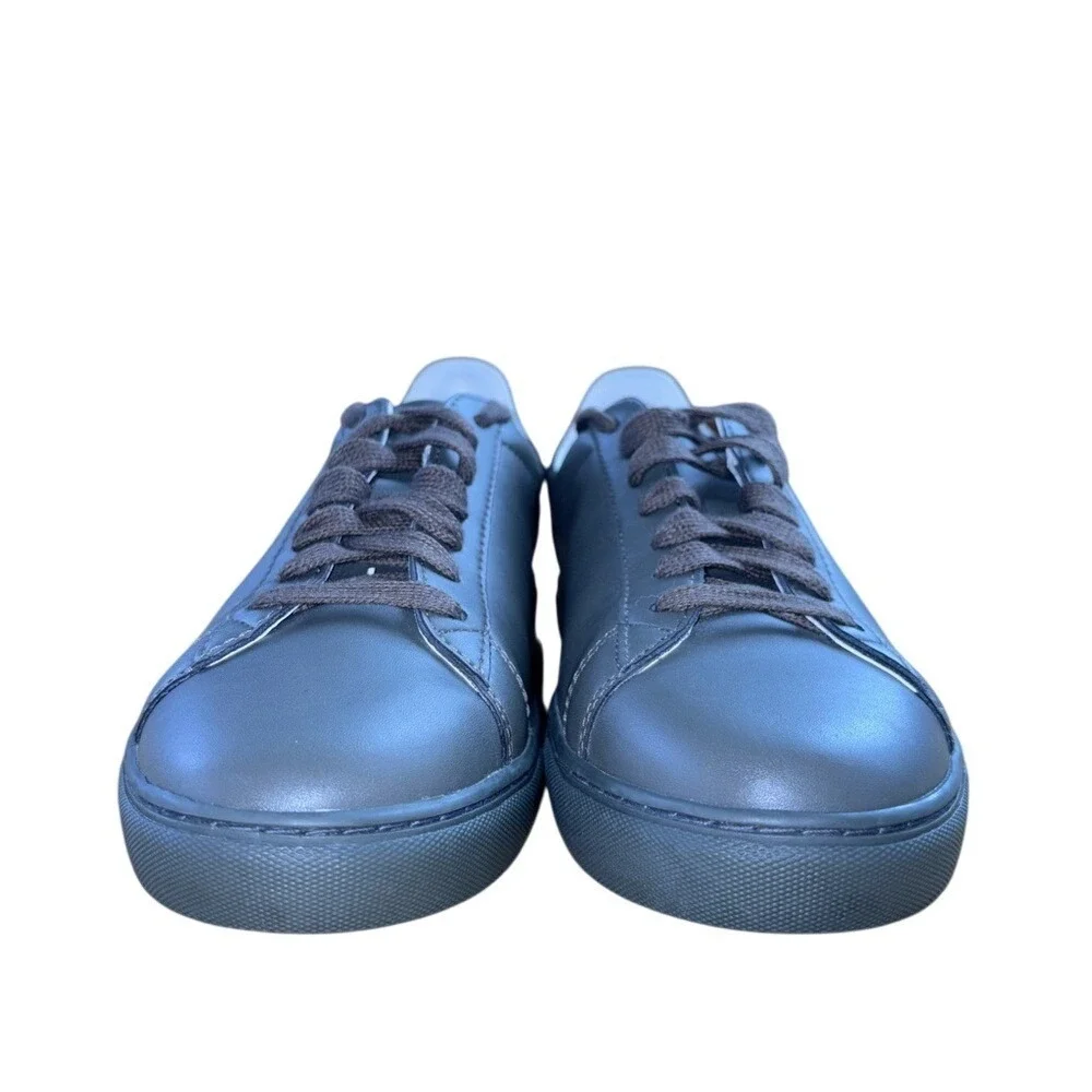 Armani Exchange Leather Sneakers Casual Lace Up Comfort Shoes